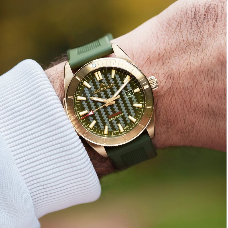 NORQAIN Adventure Sport Green Dial Watch, 42mm image number 1