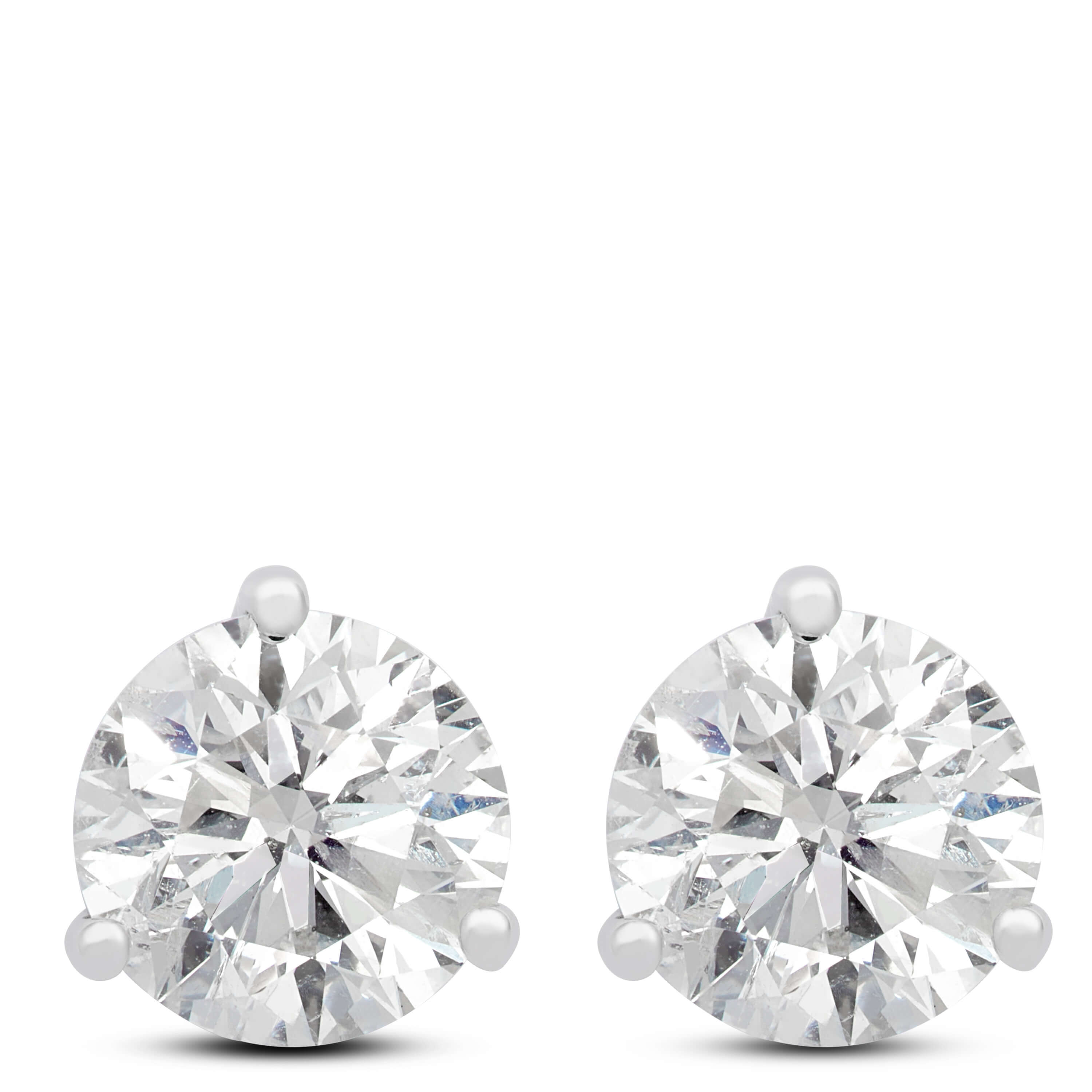 Effy Bouquet 14K White Gold Diamond Cluster Stud Earrings, 0.50 TCW |  effyjewelry.com