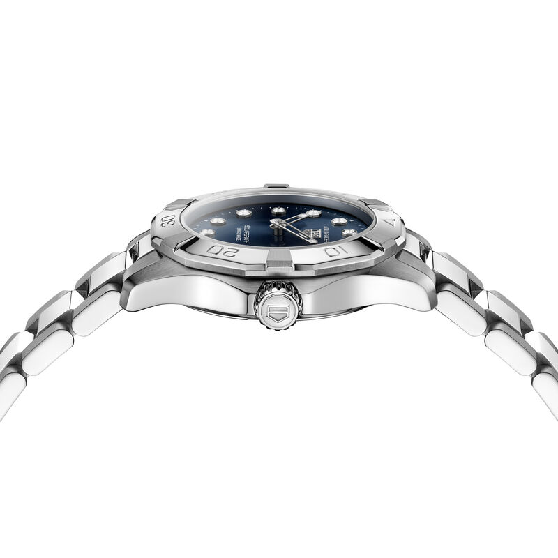 TAG Heuer Aquaracer Professional 100 Solargraph Blue Dial Watch, 28mm image number 1