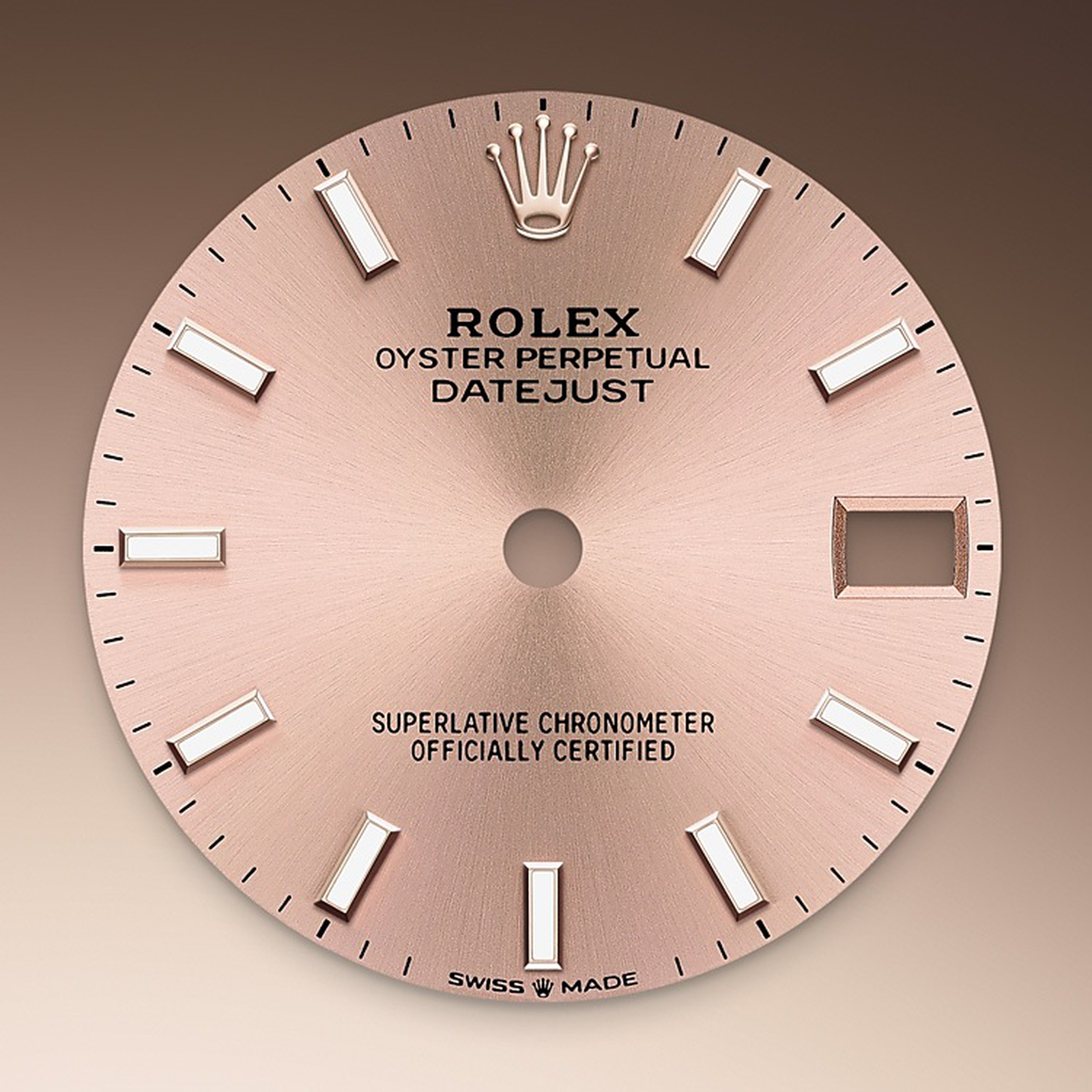 Rosè-colour dial