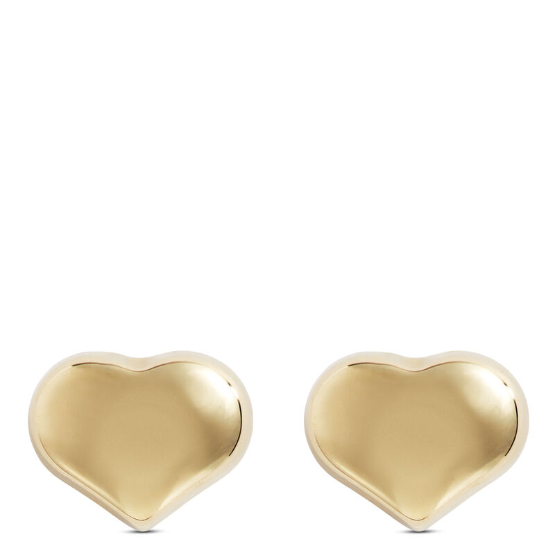 Roberto Coin Tiny Treasures Heart Earrings 18K image number 0