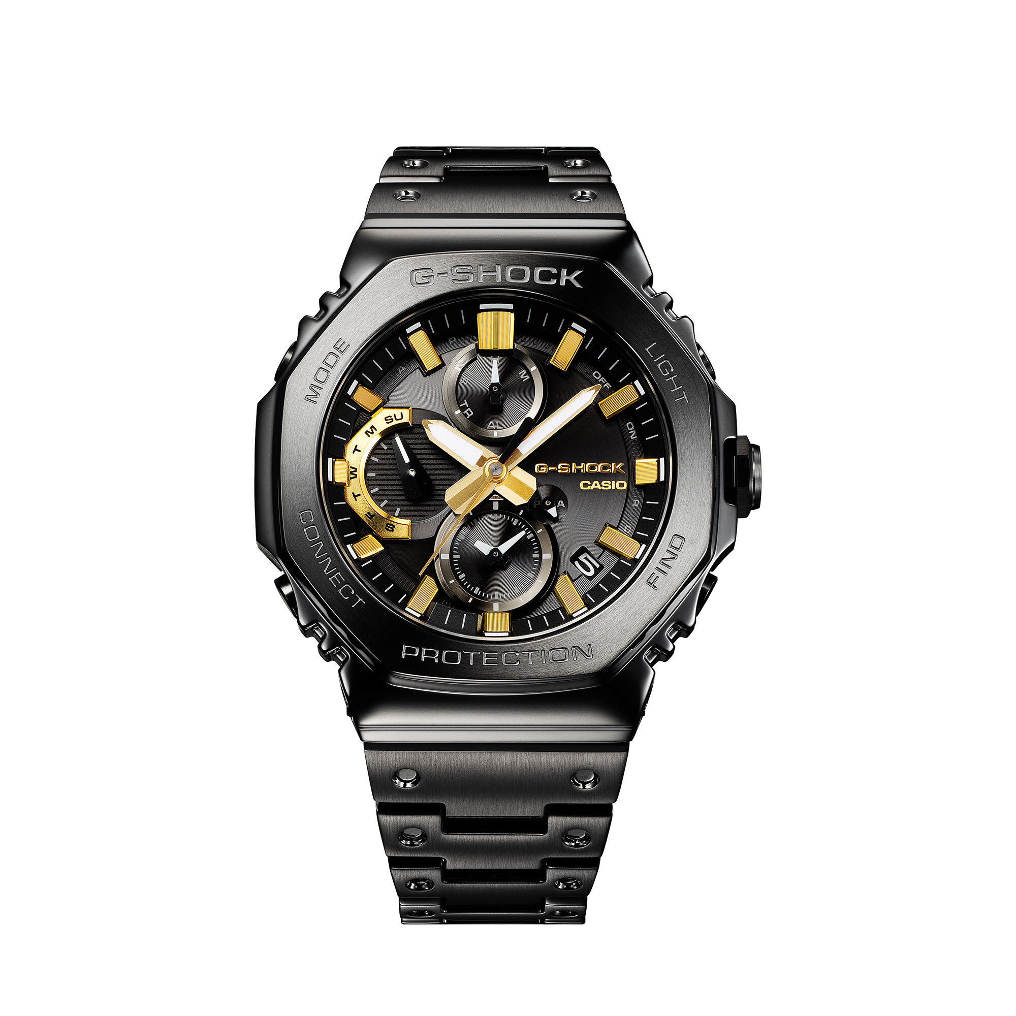 G-Shock Full-Metal 50th Anniversary Chronograph Black Dial Watch