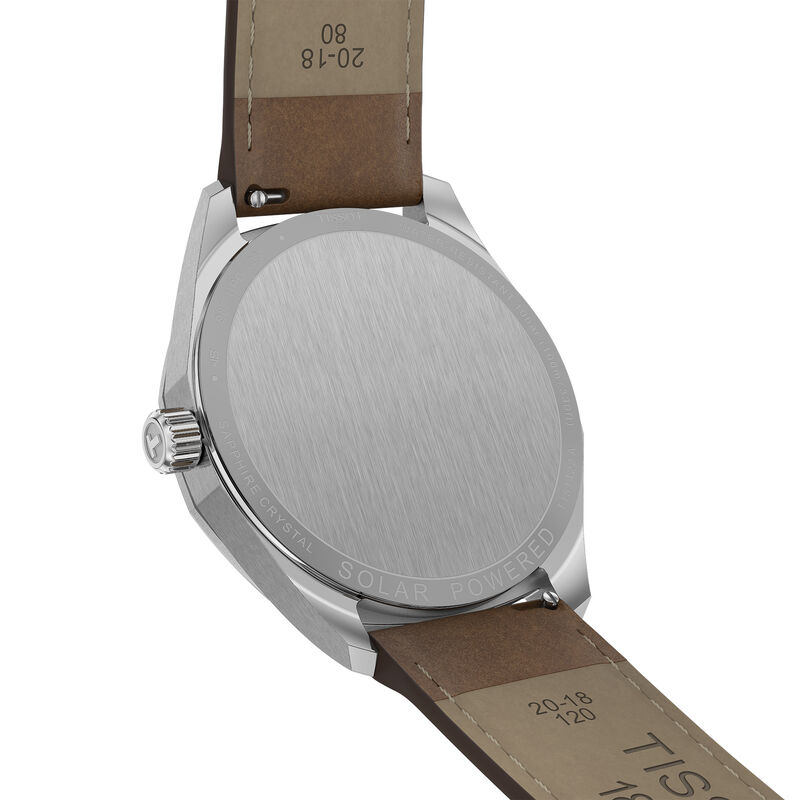 TISSOT PRC 100 Silver Tone Dial Watch, 39mm image number 4