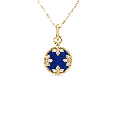 Roberto Coin 18K Yellow Gold Venetian Medallions Medium Pendant Necklace