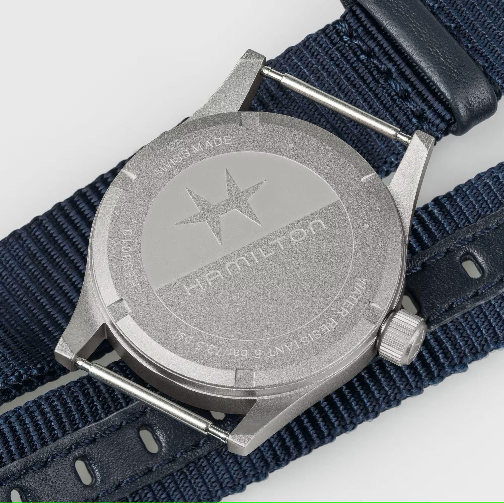 Hamilton Khaki Field Quartz Watch Blue Dial, 33mm