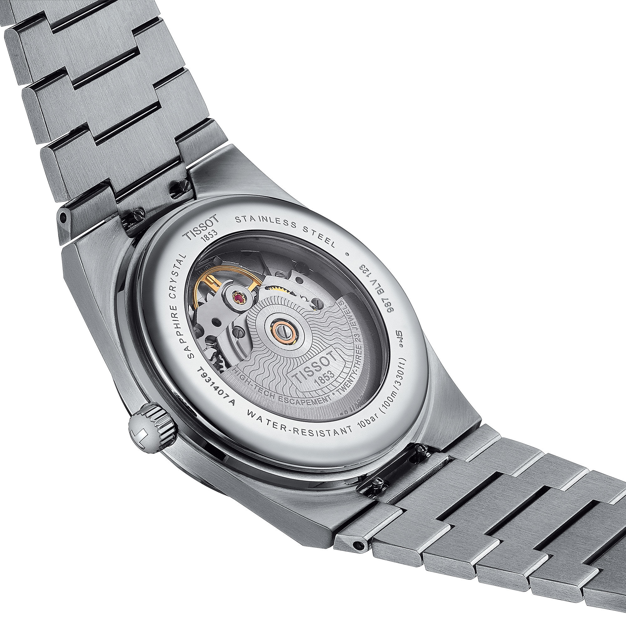 TISSOT PRX Blue Dial Watch, 40mm