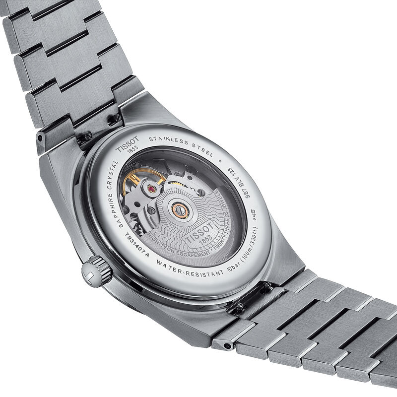 TISSOT PRX Blue Dial Watch, 40mm image number 3