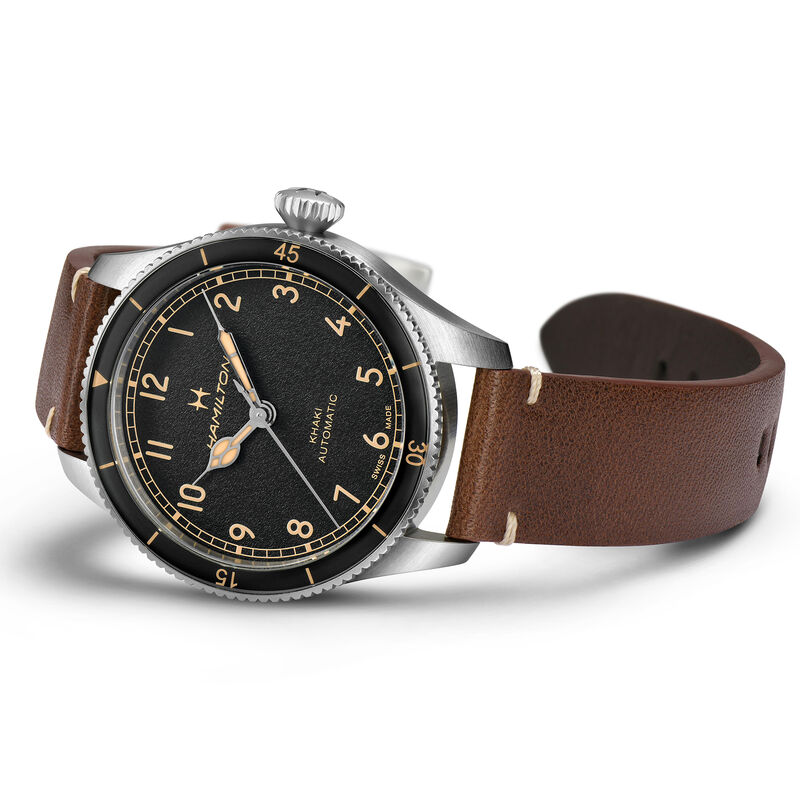 Hamilton Khaki Aviation Pilot Pioneer Black Dial Watch, 38mm image number 1