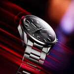 TAG Heuer Carrera Calibre 5 Auto Black Steel Watch, 41mm