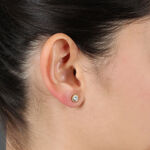 De Beers Forevermark Tribute™ Diamond Stud Earrings 18K