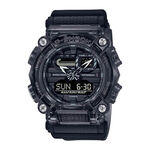 G-Shock Transparent Gray Resin Analog Digital Watch, 50mm