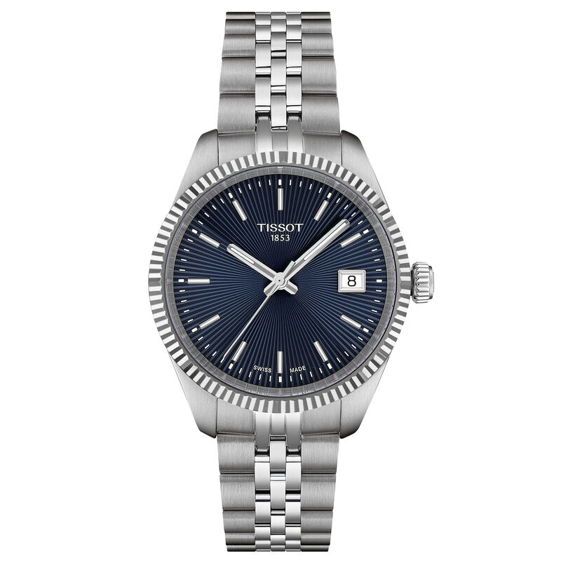 TISSOT Ballade Blue Dial Watch, 34mm image number 0