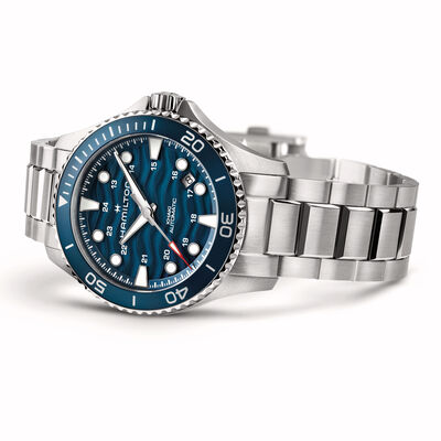 Hamilton Khaki Navy Scuba Auto Blue Dial Watch, 40mm