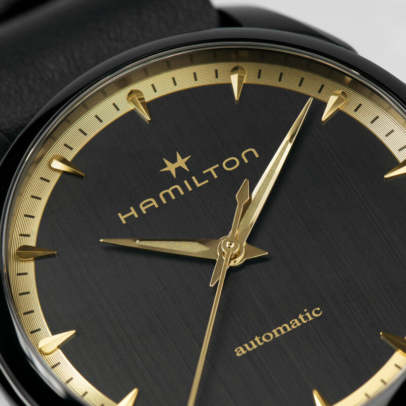 Hamilton Jazzmaster Auto Black Dial Watch, 36mm image number 3