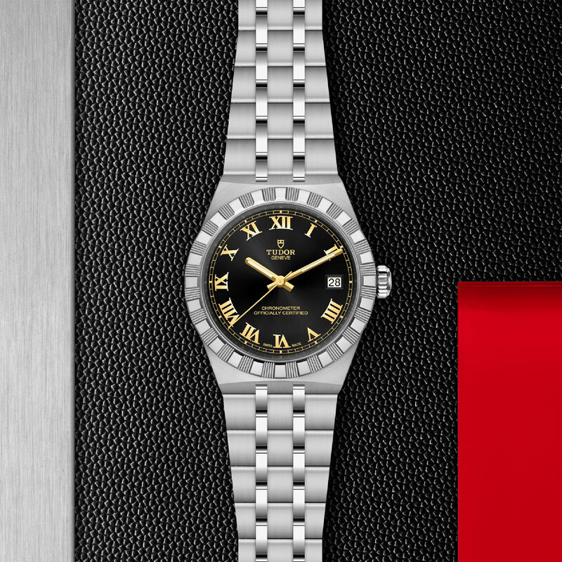 TUDOR Royal Black dial Watch, 36mm image number 2