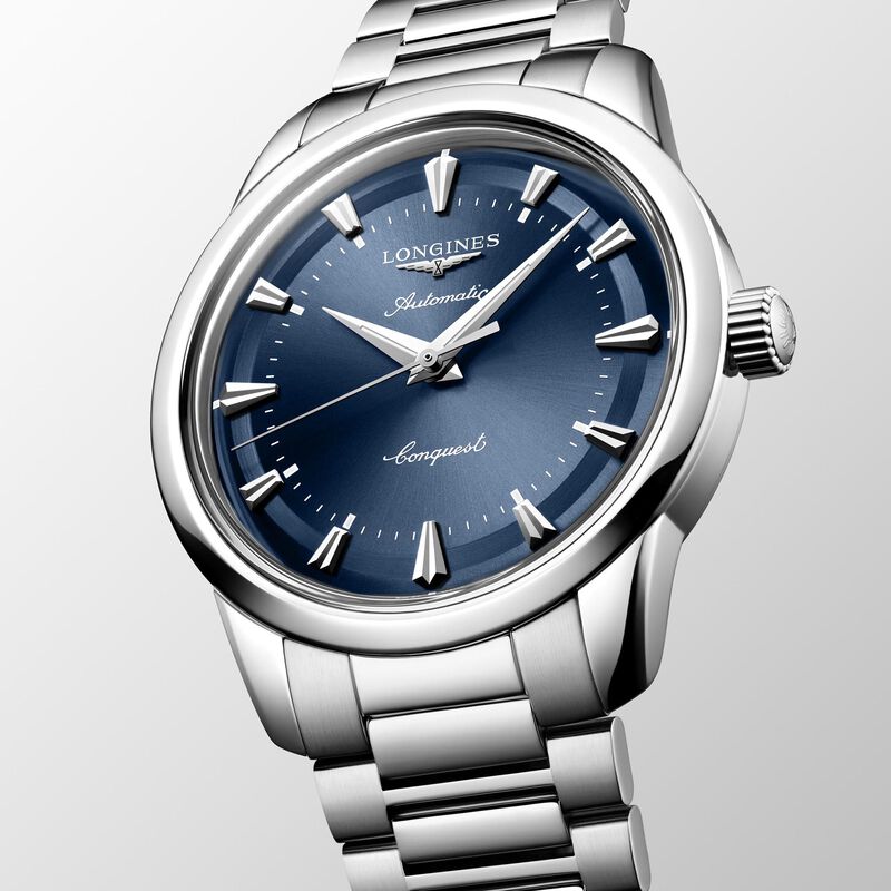 Longines Conquest Heritage Blue Dial Watch, 40mm image number 1
