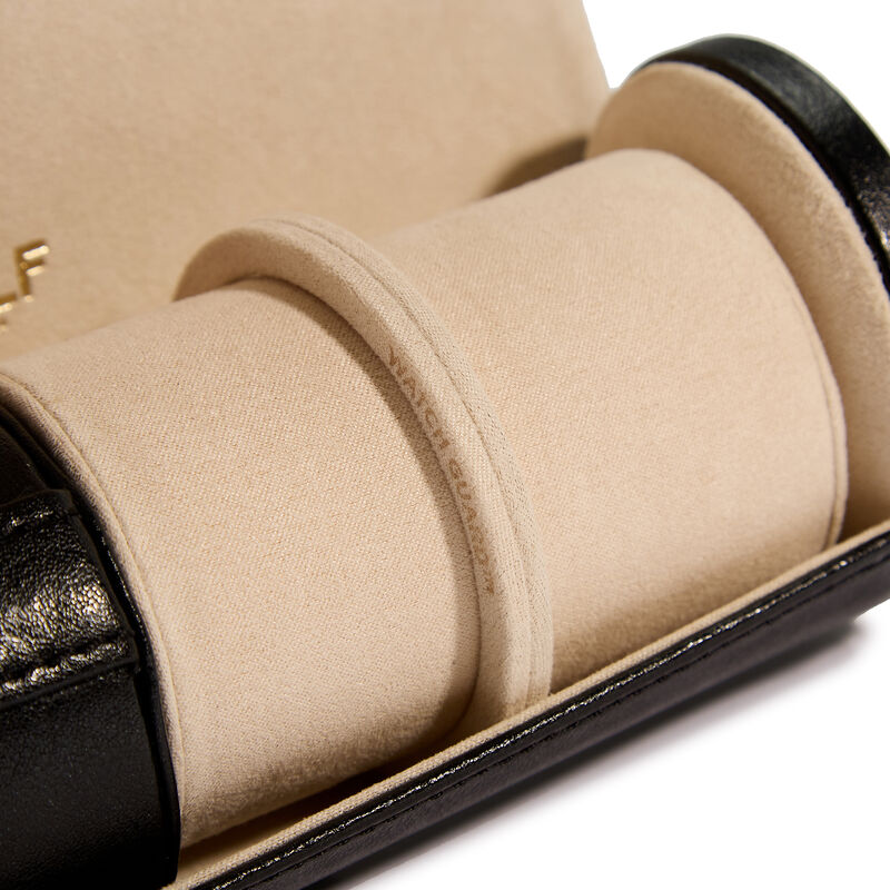 WOLF Palermo Double Watch Roll with Jewelry Pouch image number 4