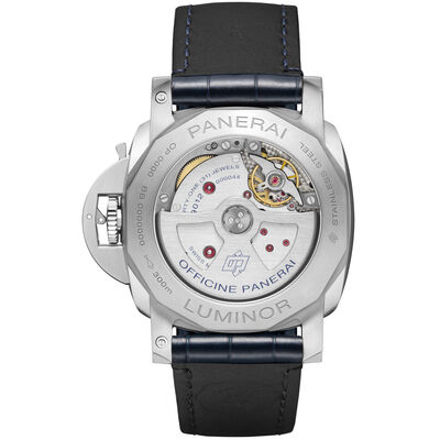 Panerai Luminor Power Reserve GMT Blue Dial Watch, 44mm