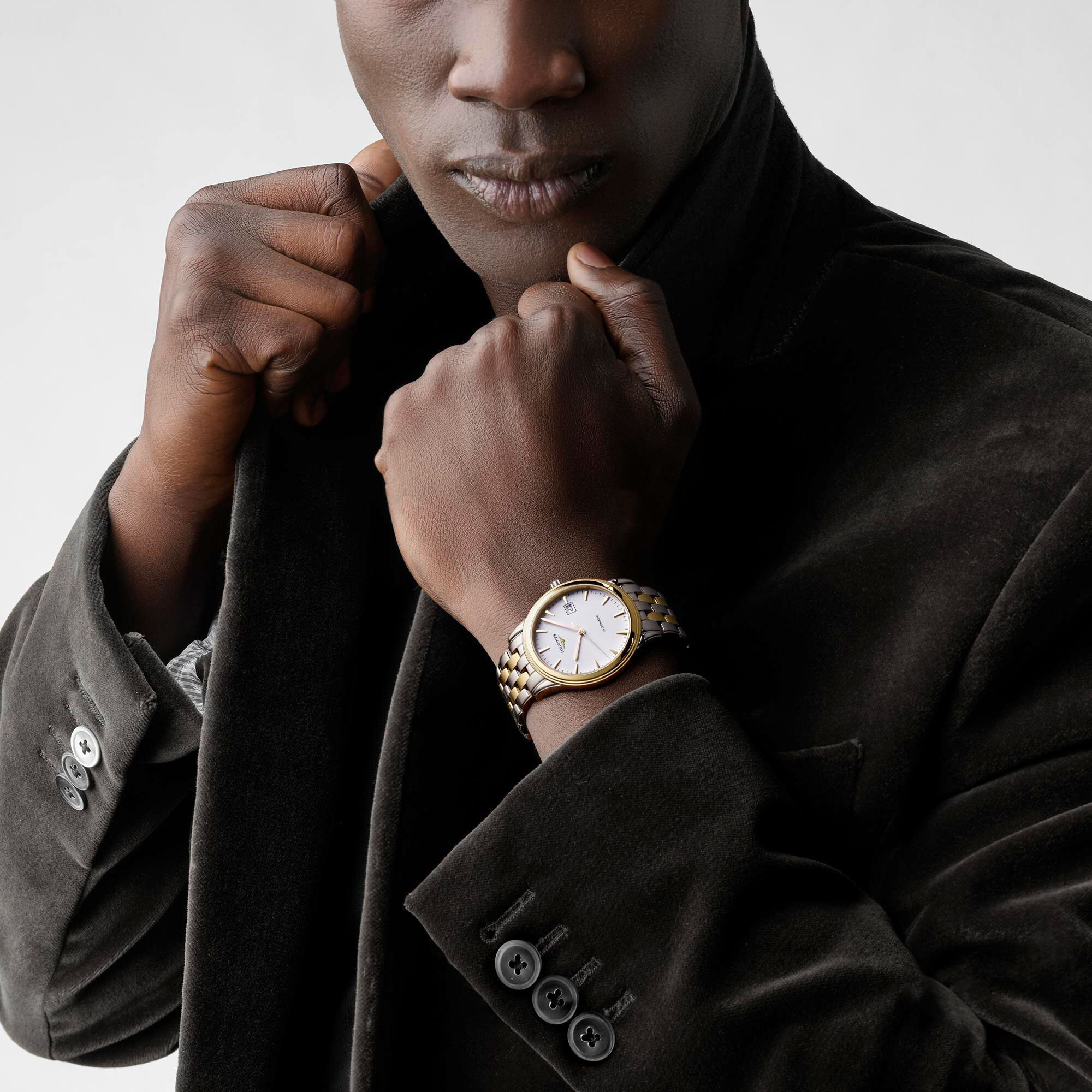 Longines Flagship White Dial Watch, 40mm