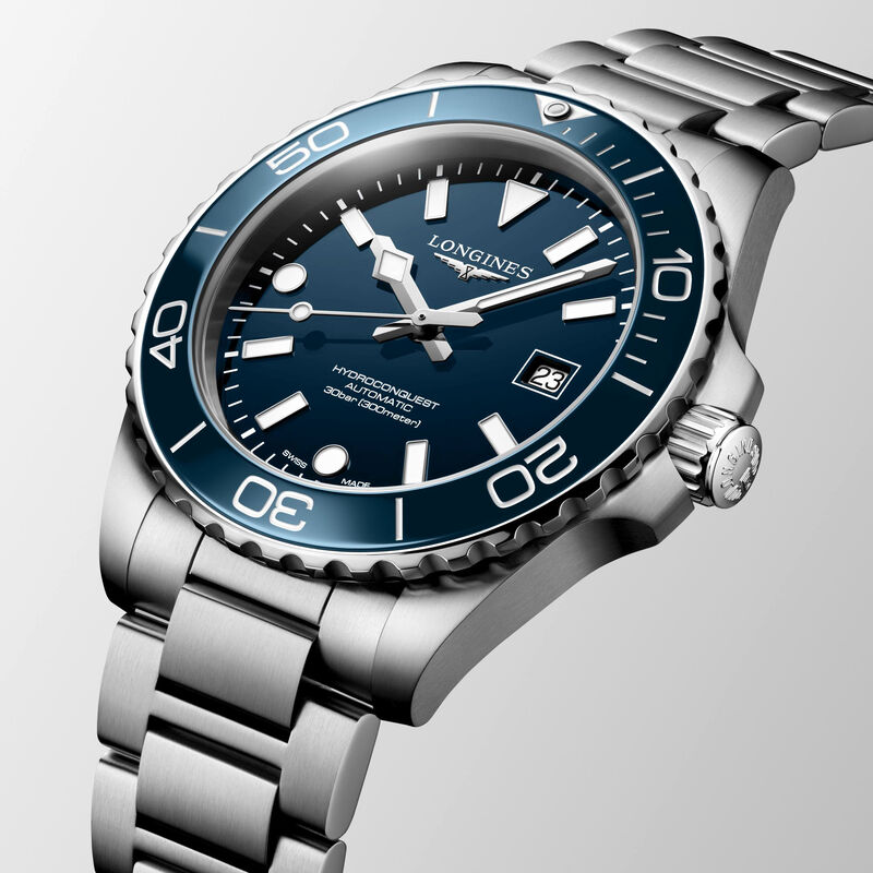 Longines Hydroconquest Blue Dial Watch, 42mm image number 1