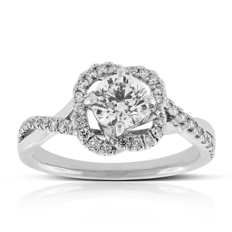 Diamond Engagement Ring 14K image number 0