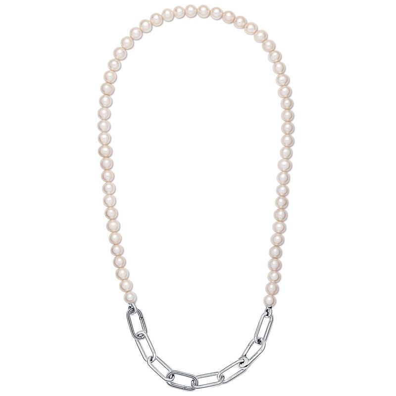 Pandora ME Freshwater Cultured Pearl Necklace image number 3