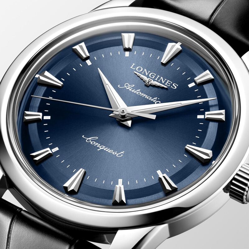 Longines Conquest Heritage Blue Dial Watch, 40mm image number 3