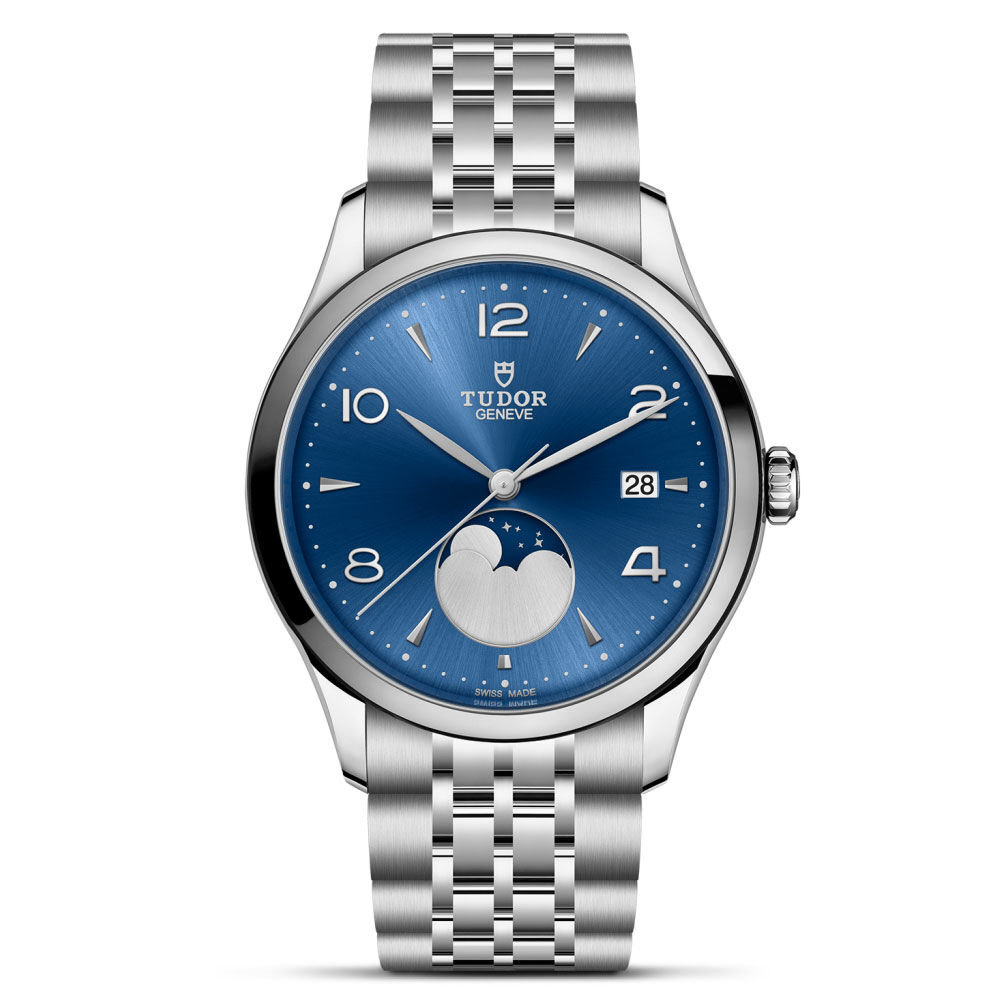 チューダー 【TUDOR】 チューダー 1926 ルナ M91560-0002 メンズ ブルー ステンレススティール 腕時計 時計 TUDOR 1926 LUNA BLUE SS チュードル【中古】 TUDOR 1926 Luna Blue Dial Watch, 39mm