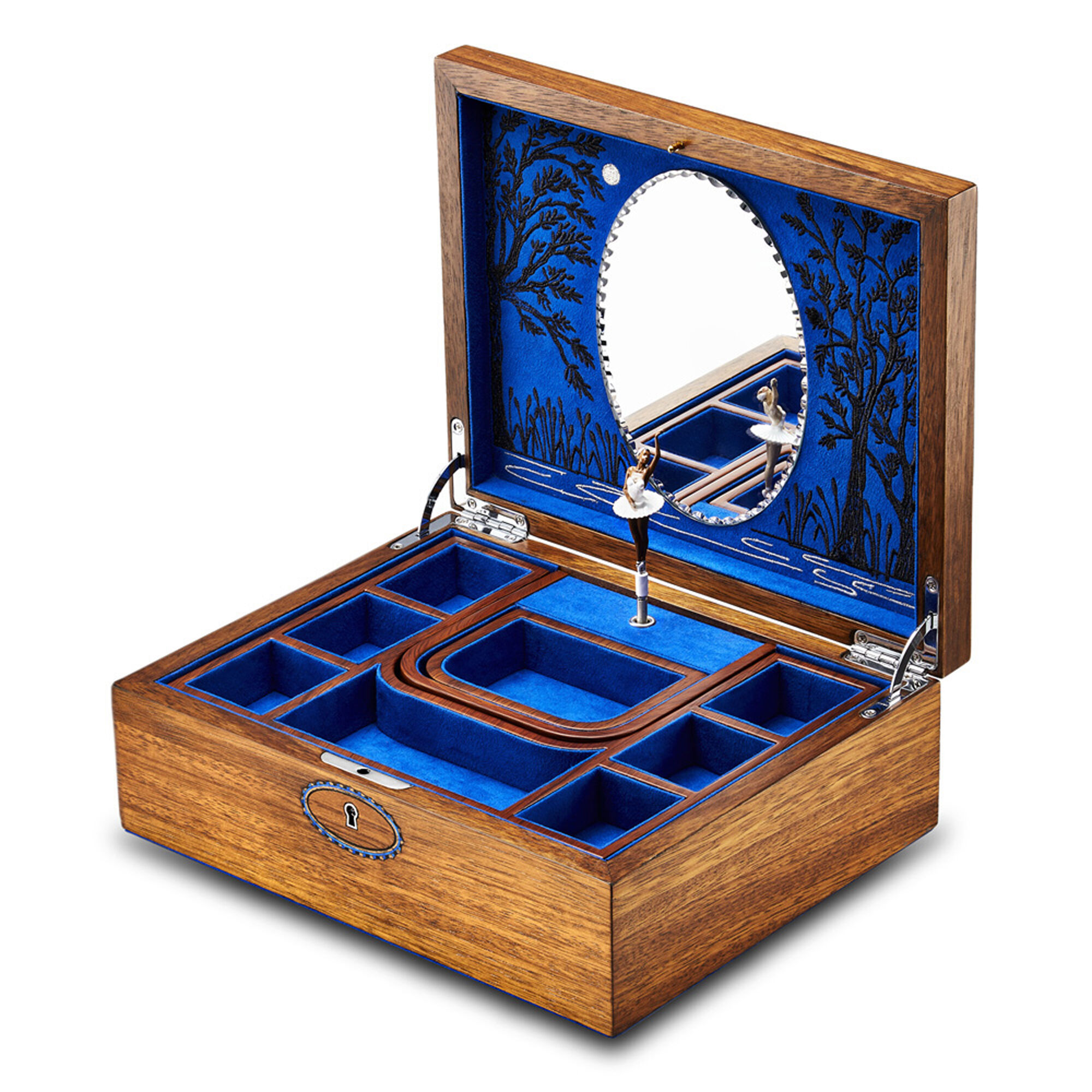 lui jewelry ジュエリーボックス WOLF Ballet Musical Jewelry Box