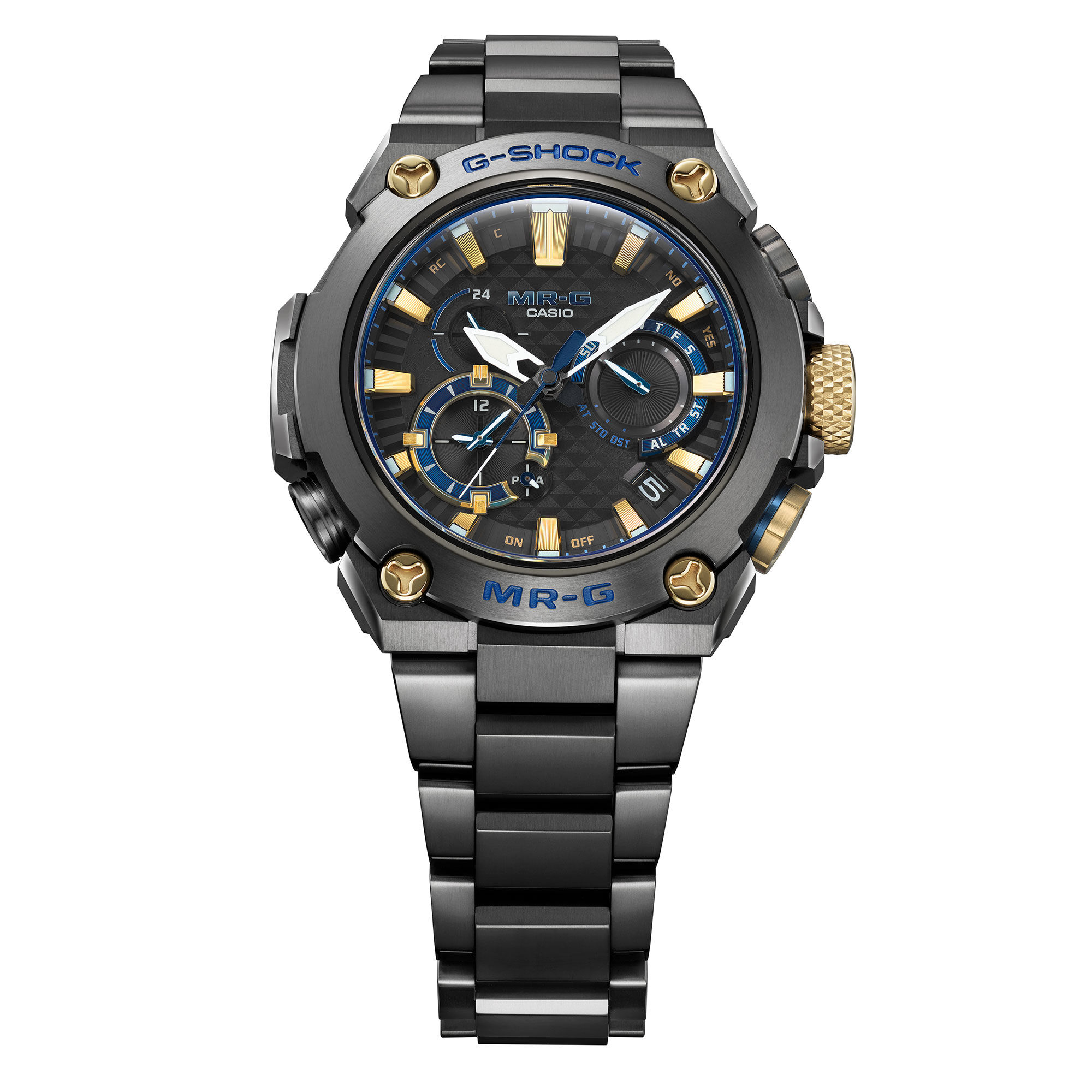 G-Shock MR-G Kachi-Iro Black Dial Watch, 54mm