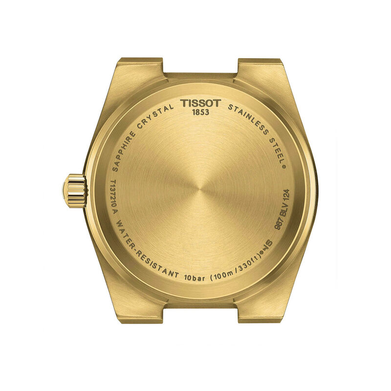 Tissot PRX Watch Gold Dial, 35mm image number 1