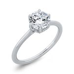 Bella Ponte "The Whisper Crown" Diamond Engagement Ring Setting 14K