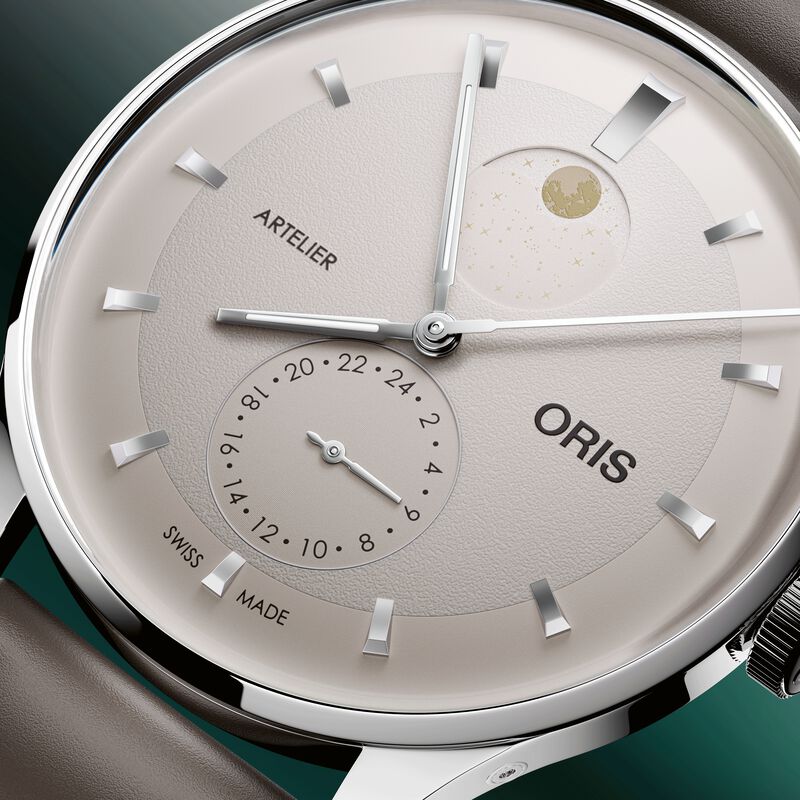 Oris Artelier Complication White Dial Watch, 39.5mm image number 2