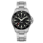 Hamilton Khaki Navy Scuba Black Steel Automatic Watch, 43mm