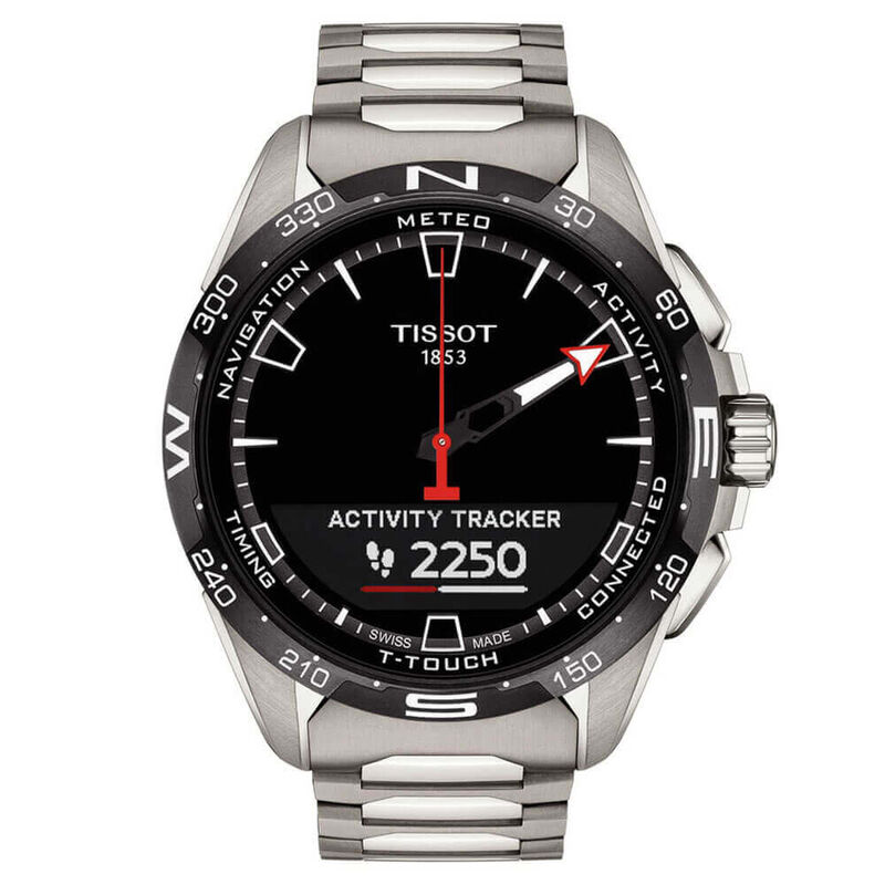 Tissot T-Touch Connect Solar Titanium Watch, 47.5mm image number 7
