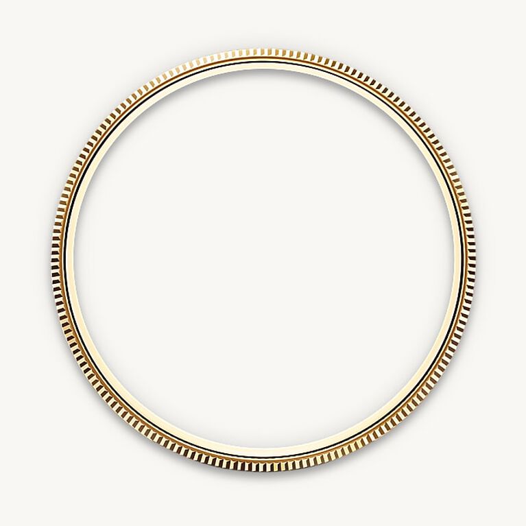 Domed and fluted bezel