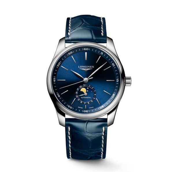 Longines Master Collection Watch Blue Dial, 40mm