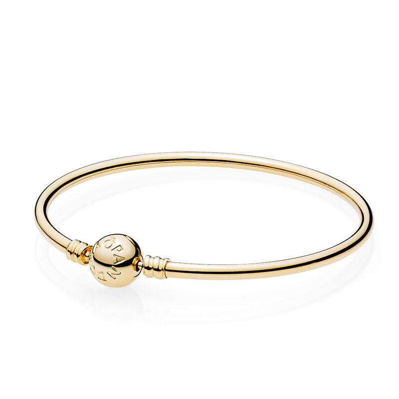 Pandora Bangle with Signature Clasp 14K image number 0