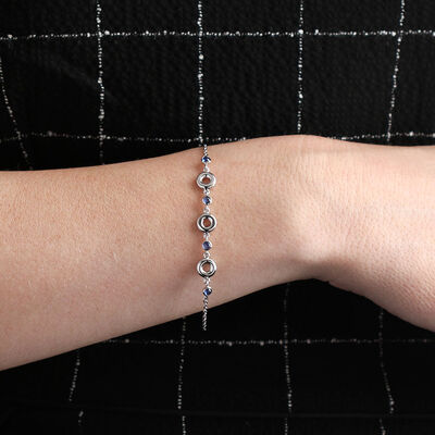 Lisa Bridge Sapphire Bubble Bracelet
