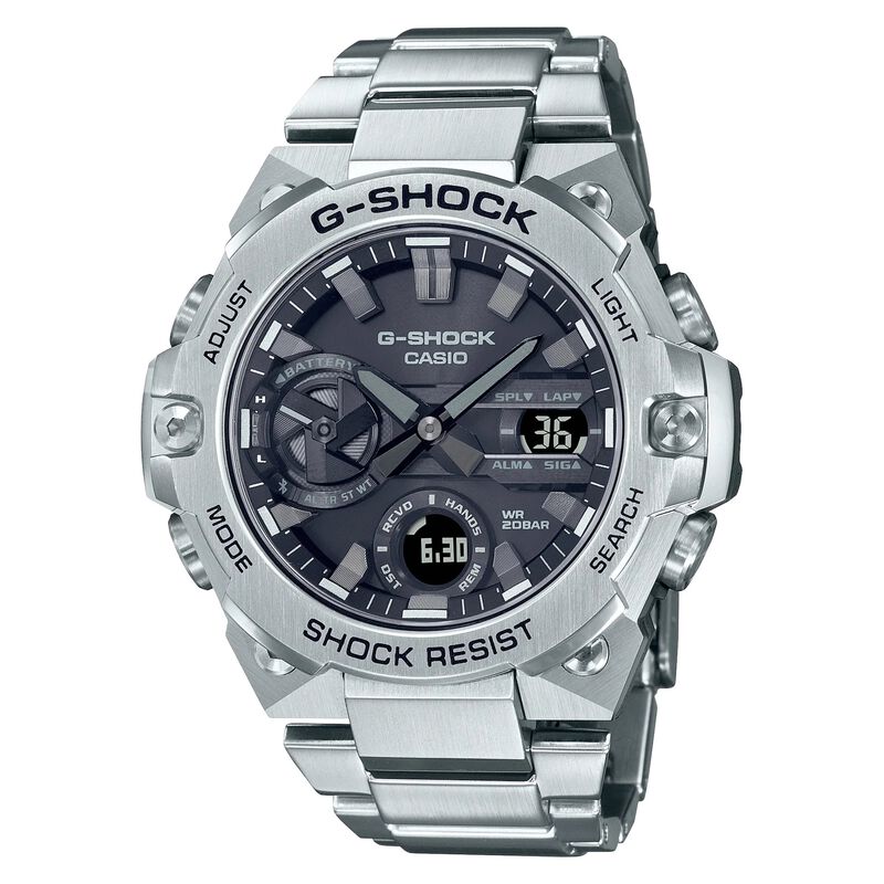 G-Shock GSTB400D-1A New Slim G-Steel Black Dial, 49.6mm image number 0