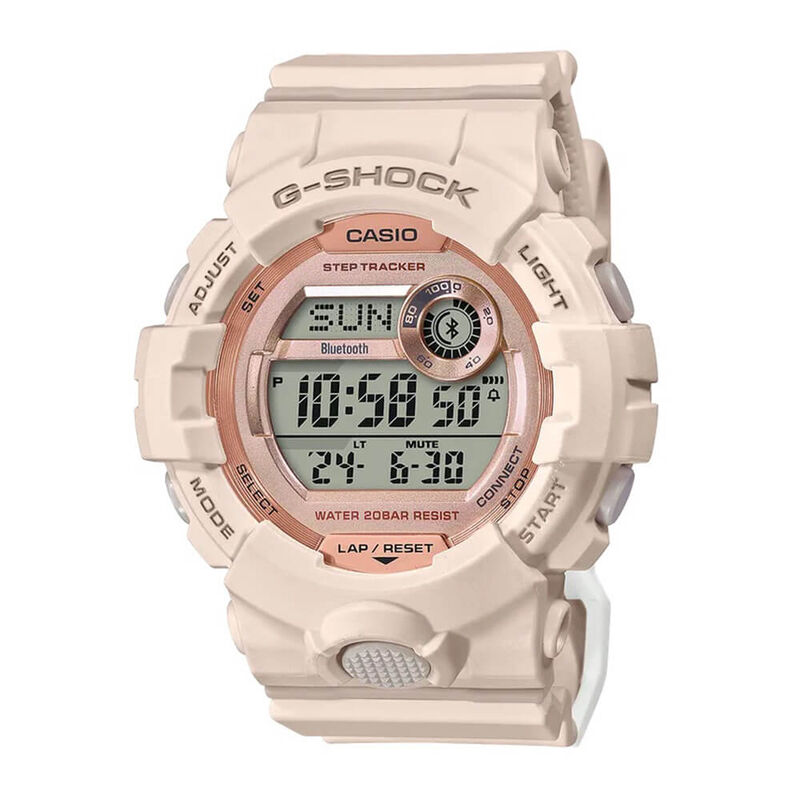 G-Shock G-Squad Light Pink Digital Bluetooth Watch, 50.7mm image number 1