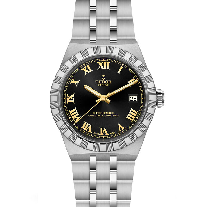 TUDOR Royal Black dial Watch, 36mm image number 1