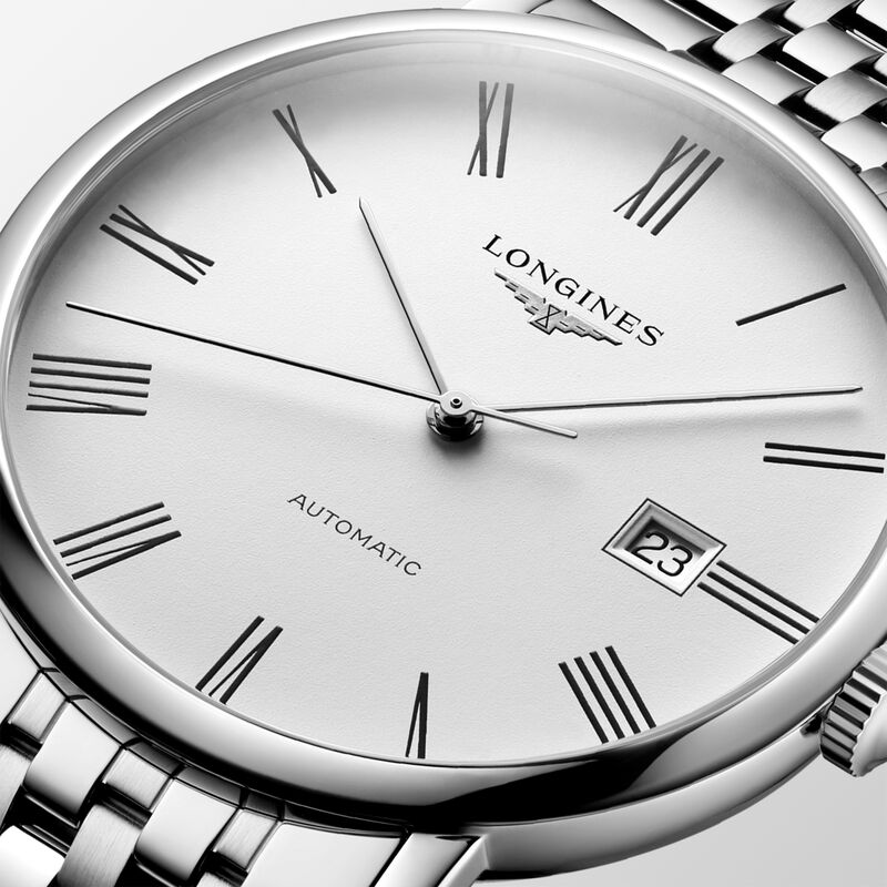Longines Elegant Collection White Dial Watch, 41mm image number 3