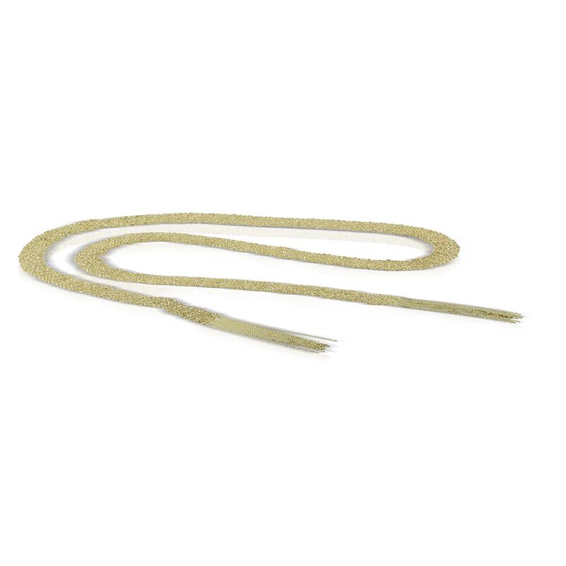 Toscano Woven 'Silk' Scarf Necklace 14K, 36" image number 0