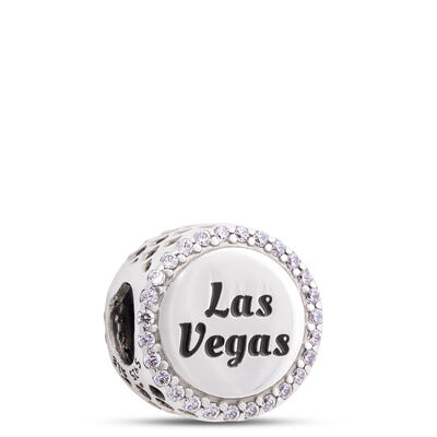 Pandora Las Vegas Heart Bead Charm