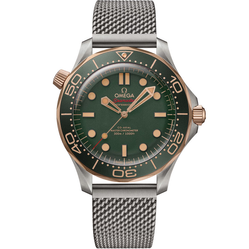 OMEGA Seamaster Diver 300M Green Dial Watch, 42mm image number 0