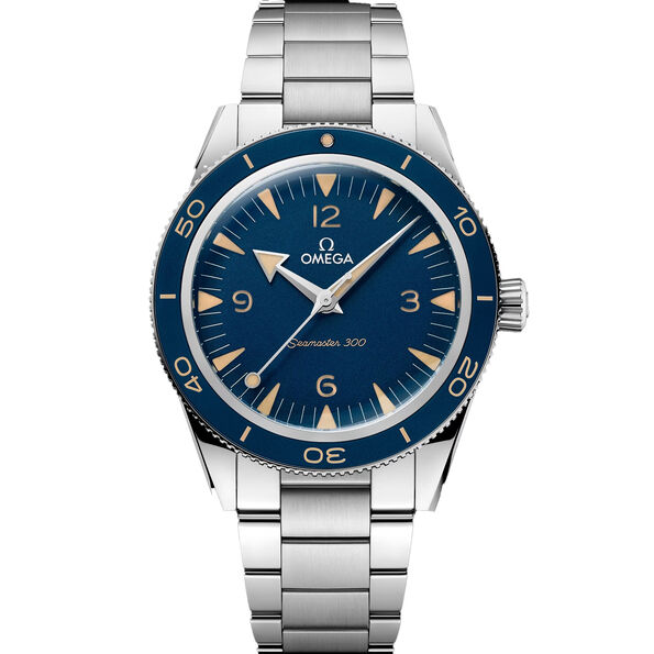 OMEGA Seamaster 300 Blue Dial Watch, 41mm