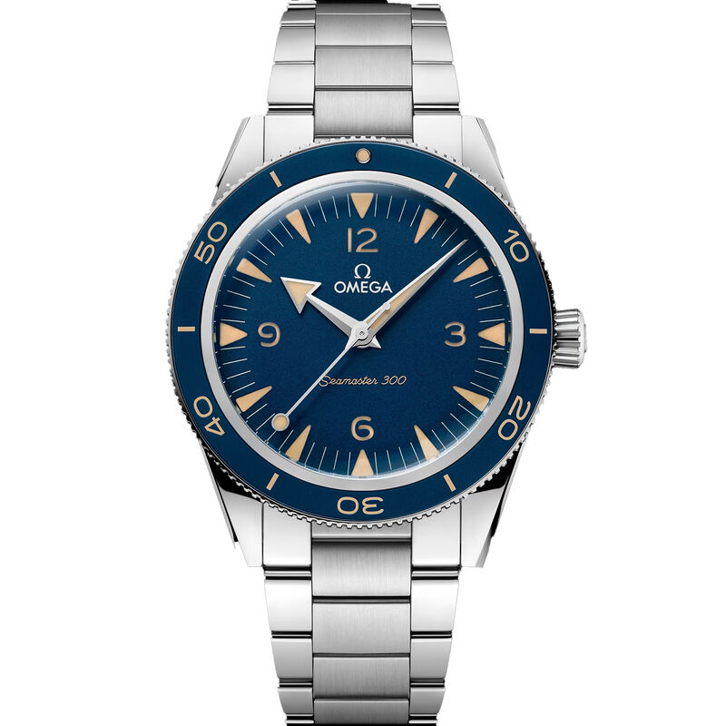 OMEGA Seamaster 300 Blue Dial Watch, 41mm image number 0