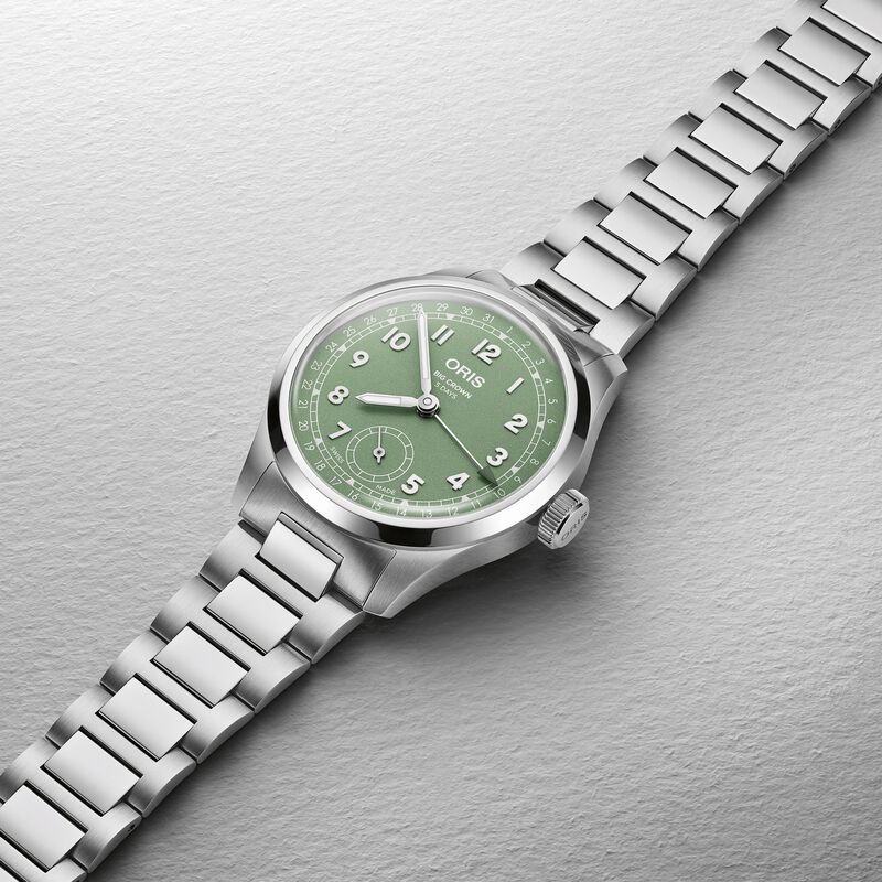 Oris Big Crown Pointer Date Calibre 403 Green Dial Watch, 40mm image number 1