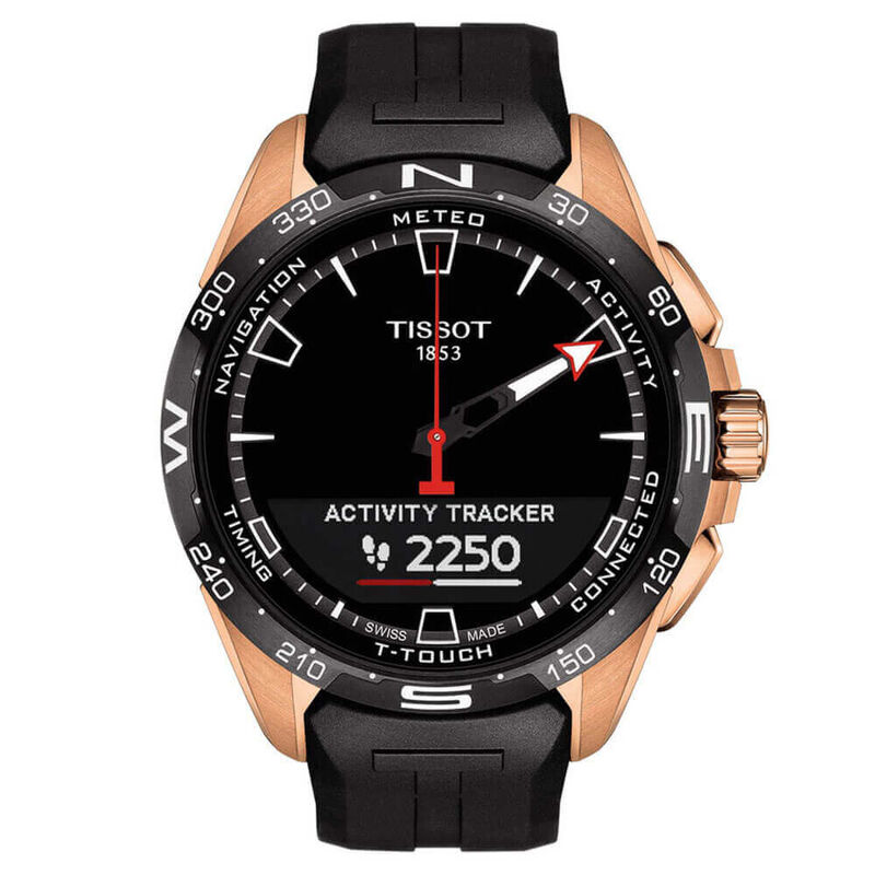 Tissot T-Touch Connect Solar Rose PVD Titanium Watch, 47.5mm image number 8